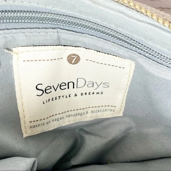 SevenDays Lifestyle & Dreams Vegan Tan Crossbody - Picture 3 of 6